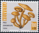 Switzerland 1994 PRO JUVENTUTE - Christmas Candles and Mushrooms d