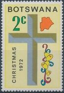 Botswana 1972 Christmas a