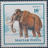 Hungary 1990 Prehistoric Animals f