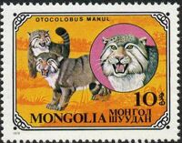 Mongolia 1979 Wild Cats a