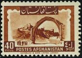 Afghanistan 1951 Monuments and King Zahir Shah (I) h