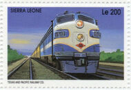 Sierra Leone 1995 Railways of the World g