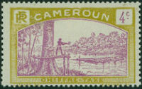 Cameroon 1925 Man Felling Tree d