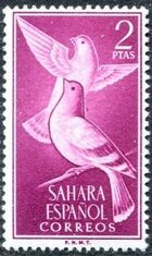 Spanish Sahara 1961 Birds f