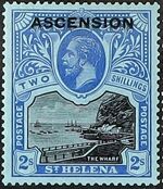 Ascension 1922 Stamps of St