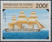 Guinea 1997 19th Century Warships a