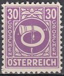 Austria 1945 Posthorn l