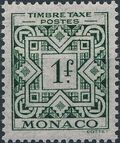 Monaco 1946 Postage Due Stamps d