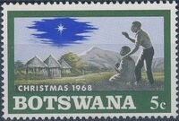 Botswana 1968 Christmas c