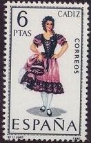 Spain 1967 Regional Costumes Issue k