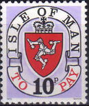 Isle of Man 1973 Postage Due Stamps o
