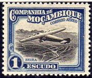 Mozambique Company 1935 Inauguration of the Airmail (2nd Issue) k