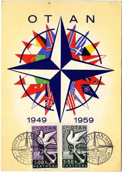 Portugal 1960 10th Anniversary of NATO MCa