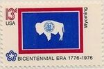 United States of America 1976 American Bicentennial - Flags of 50 States zr