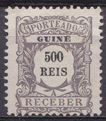 Guinea, Portuguese 1904 Postage Due Stamps j