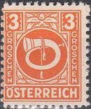 Austria 1945 Posthorn b