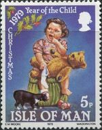Isle of Man 1979 Christmas and International Year of Child a