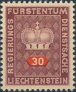 Liechtenstein 1950 Crown d