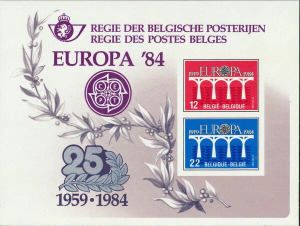 Belgium 1984 Europa h