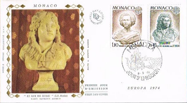 Monaco 1974 Europa FDCd