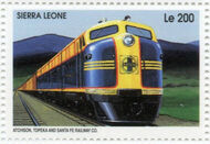 Sierra Leone 1995 Railways of the World e