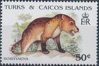 Turks and Caicos Islands 1991 Extinct Animals d