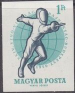 Hungary 1959 24th World Fencing Championships af