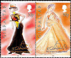 Gibraltar 1997 Dior Fashion Designs by John Galiano g