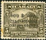 Nicaragua 1932 Stamps of 1914-1932 Surcharged in Black d1