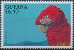 Guyana 1993 South American parrots b