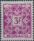 Monaco 1946 Postage Due Stamps f