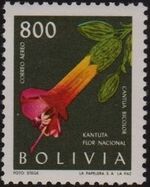 Bolivia 1962 Flowers f