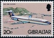 Gibraltar 1982 Airplanes j