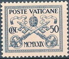 Vatican City 1929 Conciliation Issue f