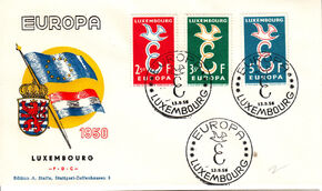 Luxembourg 1958 Europa l