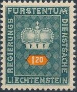 Liechtenstein 1950 Crown j