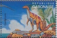 Gabon 1995 Prehistoric Wildlife o