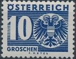 Austria 1935 Coat of Arms and Digit e