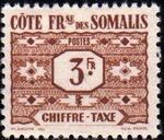French Somali Coast 1947 Postage Due Stamps f