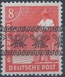 British and American Zone 1948 Overprinted with Posthorn Ribbon c