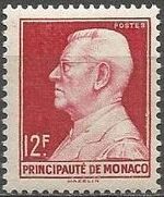 Monaco 1948 Prince Louis II of Monaco (1870-1949) d