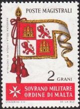 Sovereign Military Order of Malta 1967 Flags of Ancient Languages and from Order a