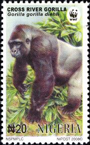 Nigeria 2008 WWF Cross River Gorilla a