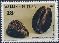 Wallis and Futuna 1987 Sea Shells c