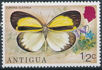 Antigua 1975 Butterflies a