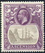 Ascension 1924 Seal of the Colony i