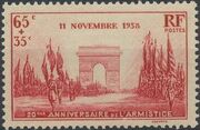France 1938 20th Anniversary of the Armistice a