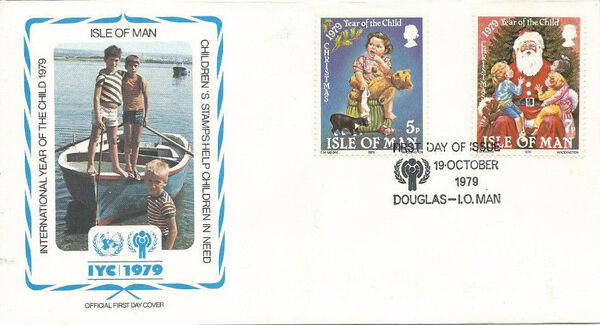 Isle of Man 1979 Christmas and International Year of Child l