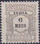 Portuguese India 1904 Postage Due Stamps e