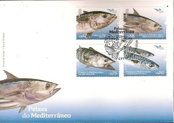 Portugal 2016 Fishes of the Mediterranean FDCa